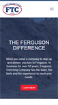 Mobile Screenshot of fergusontrenching.com